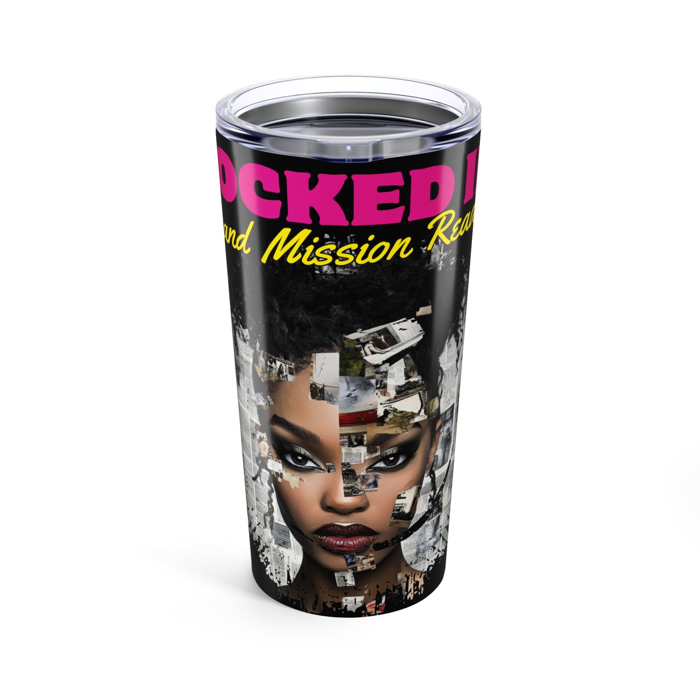 Bold Art Tumbler 20oz | Unique Travel Mug, Gift for Art Lovers, Stylish Drinkware, Modern Home Decor, Cool Birthday Present