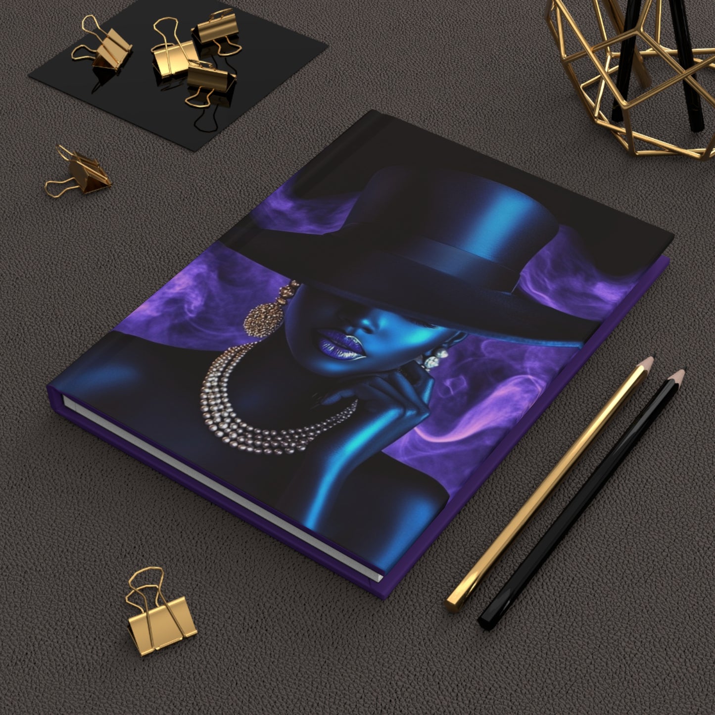 You Don't Want None of This Smoke Hardcover Journal Matte #YDWNS1
