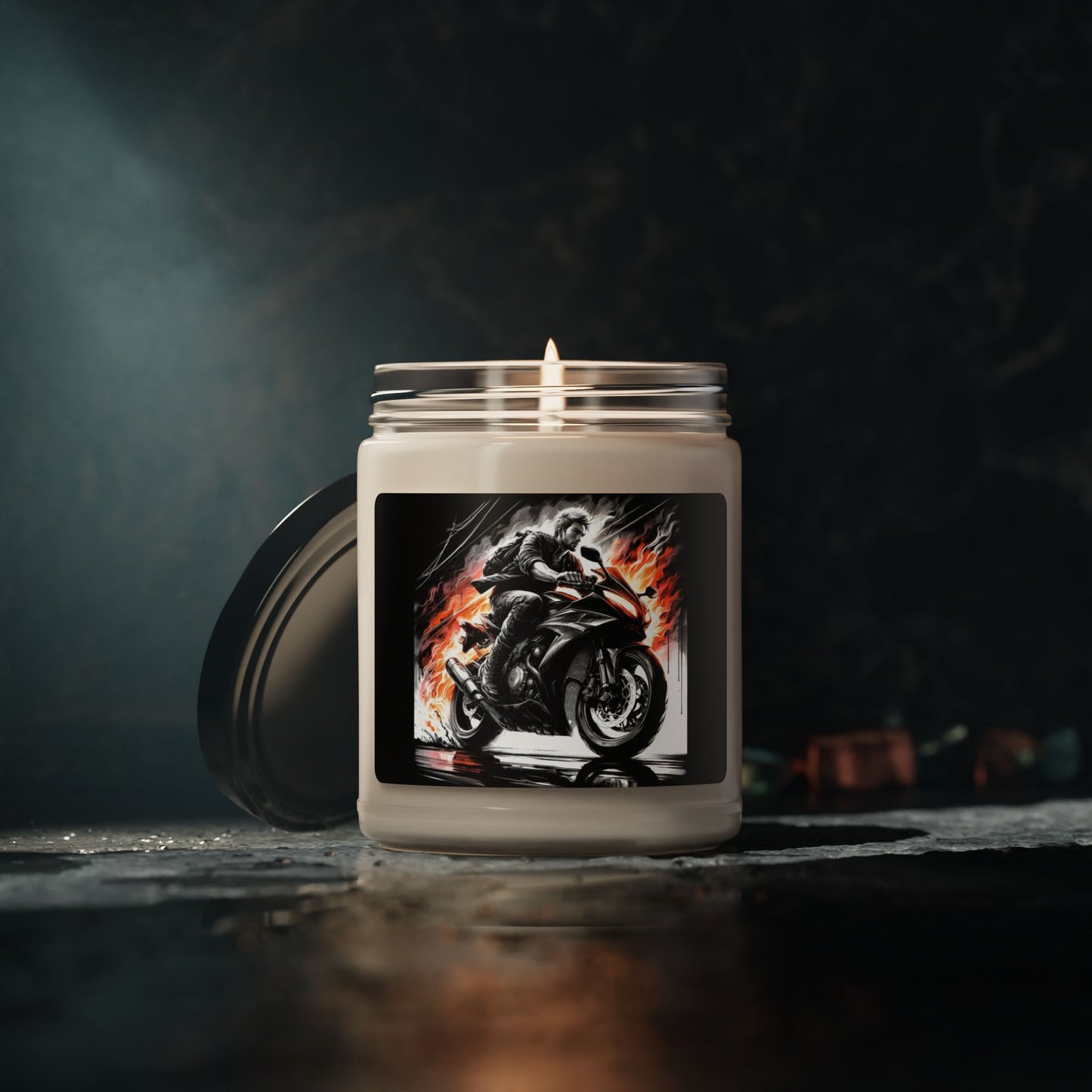 Born To Ride Scented Soy Candle, 9oz #13M