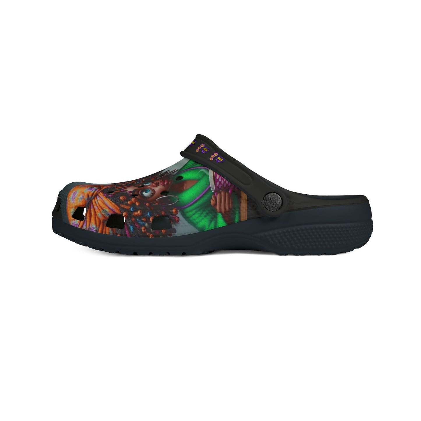 Monday Vibes EVA Foam Rubber Shoes (AOP) #MV1