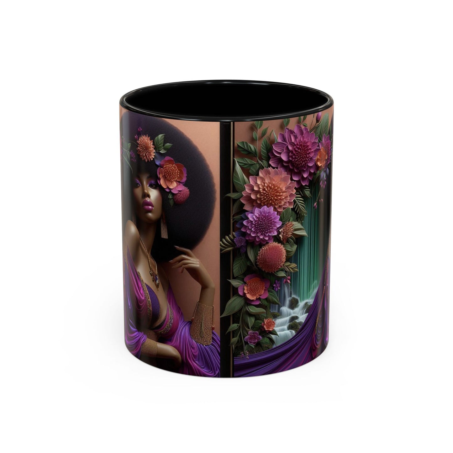 Afrocentric Accent Coffee Mug (11, 15oz) #AACM7