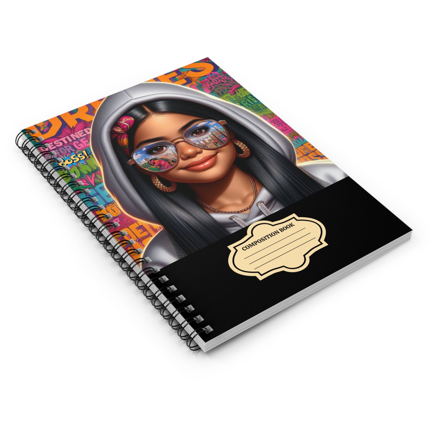Back to School Affirmations Spiral Notebook - Ruled Line #55
