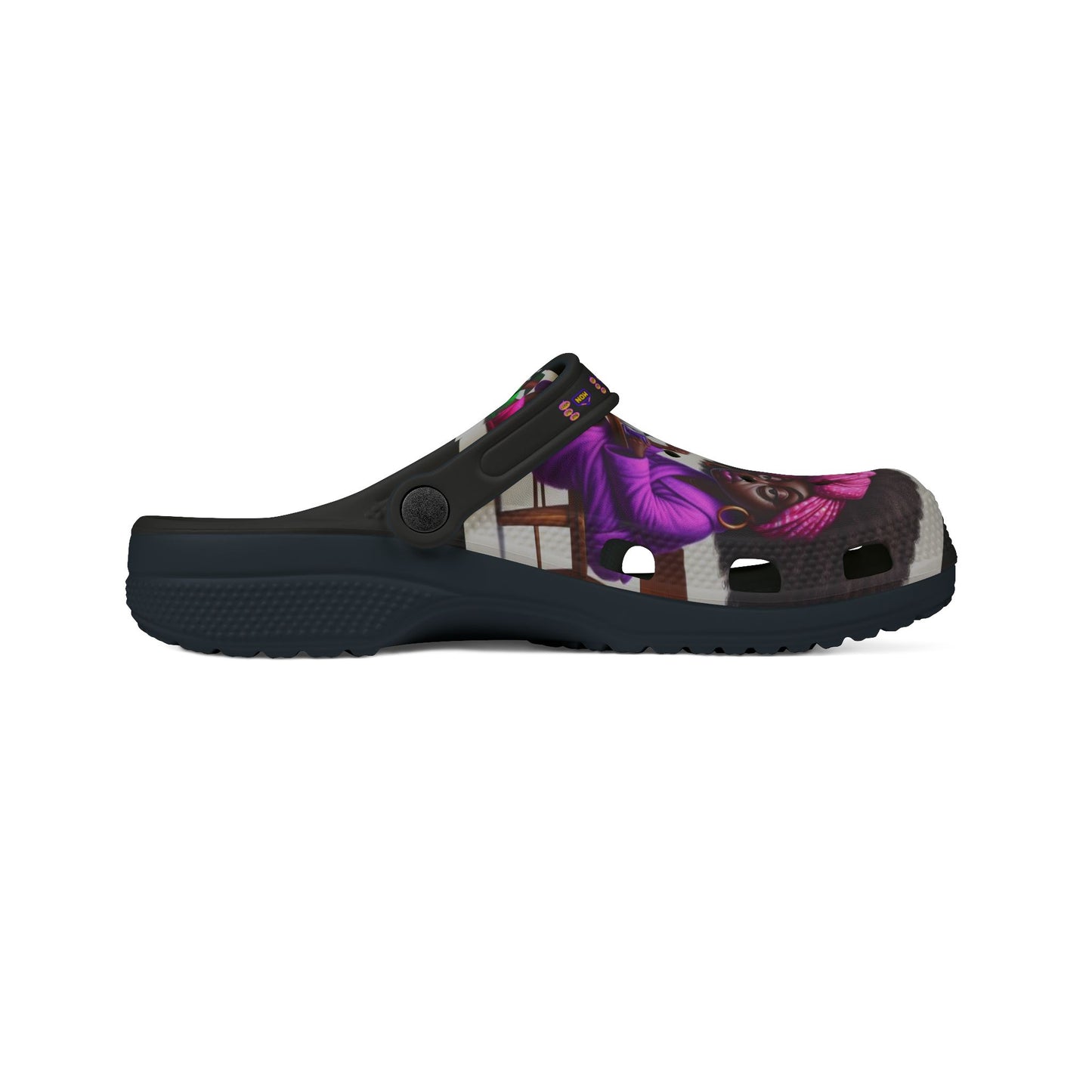 Monday Vibes EVA Foam Rubber Shoes (AOP) #MV7
