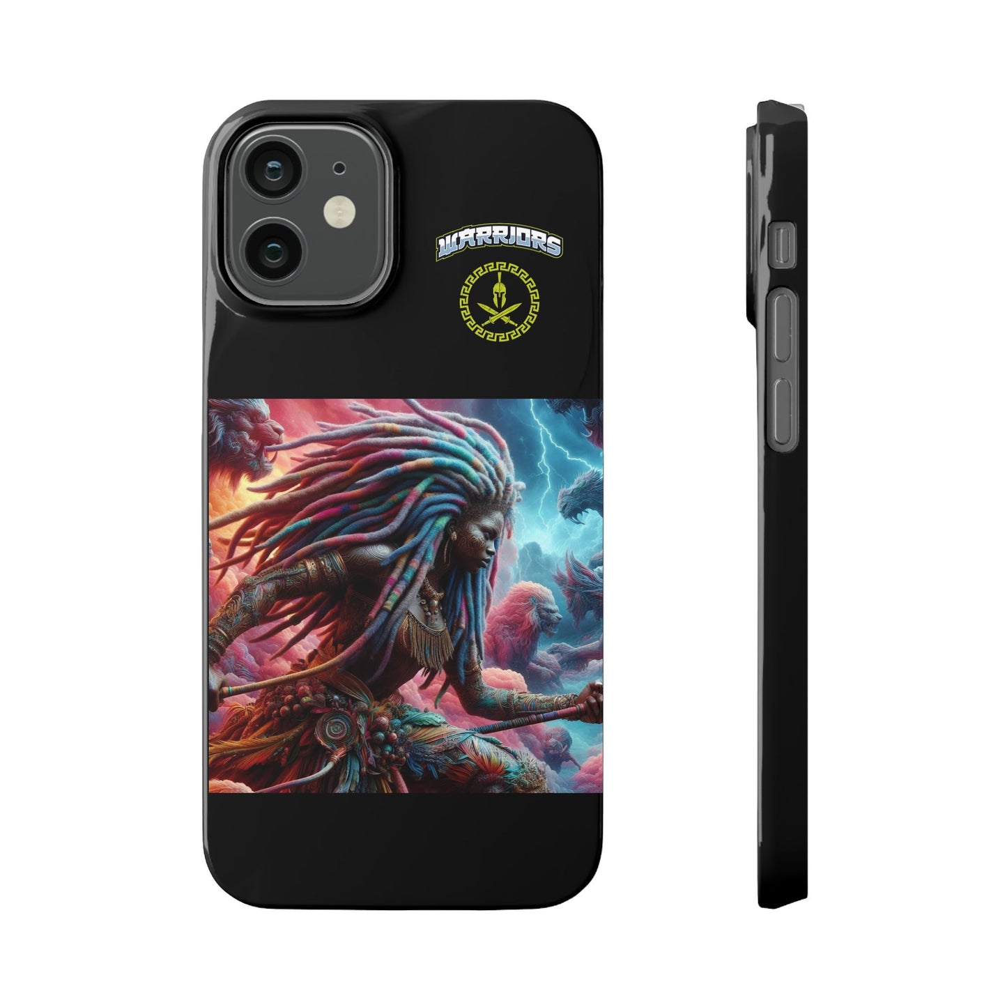 Silent Warrior Heart Slim Cases #6U