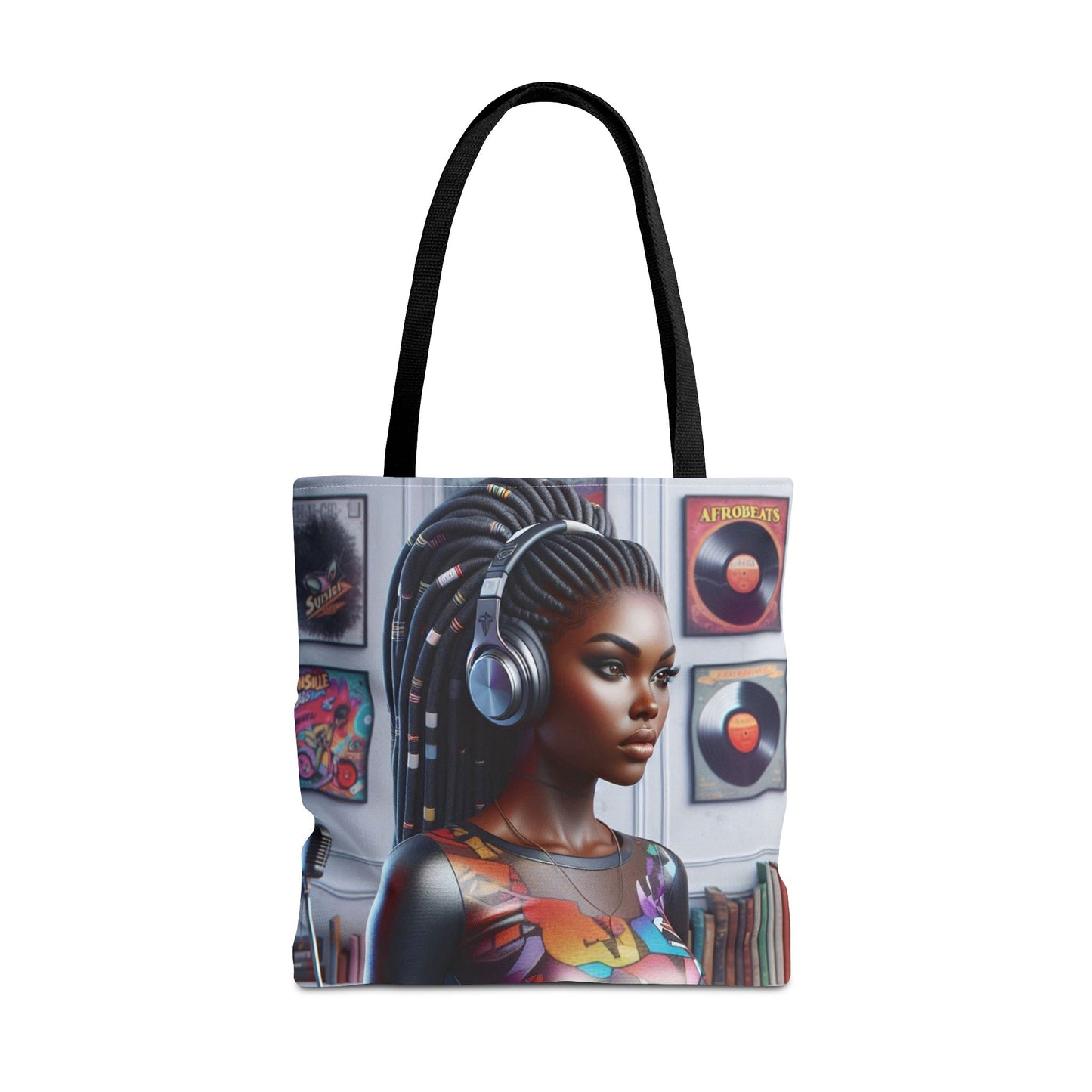 Feel The Music Tote Bag (AOP) #FM16