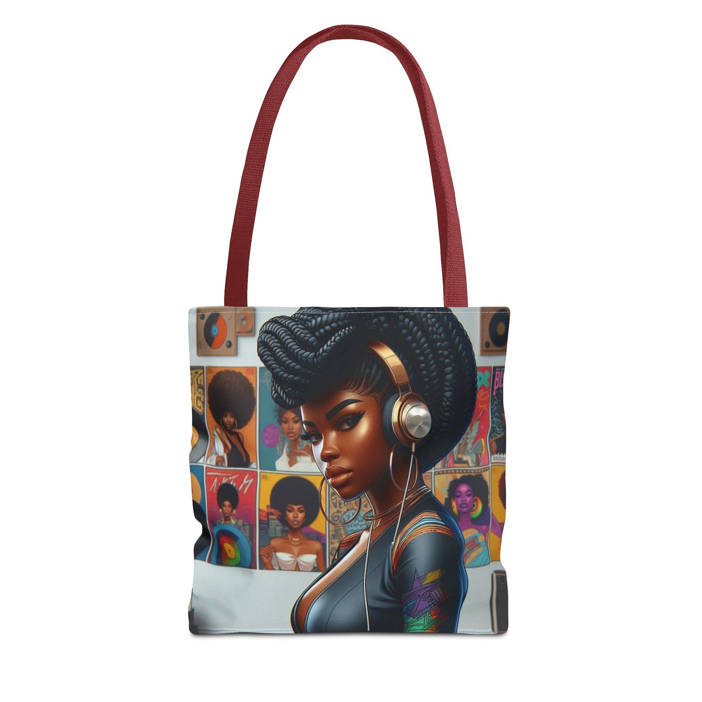 Feel The Music Tote Bag (AOP) #FM8