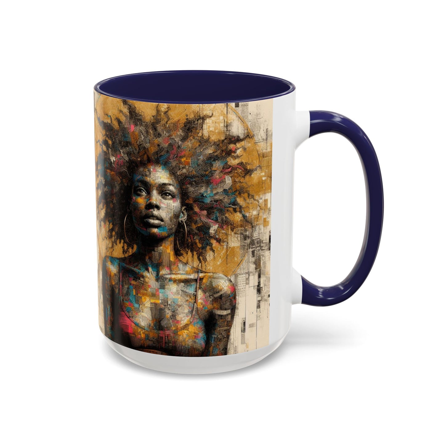 Afrocentric Accent Coffee Mug (11, 15oz) #AACM1