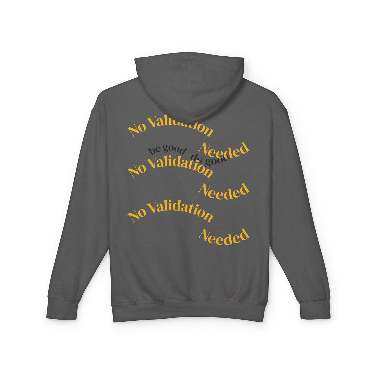 Empowering Affirmations Lightweight Hoodie, Inspirational Sweatshirt, Self Love