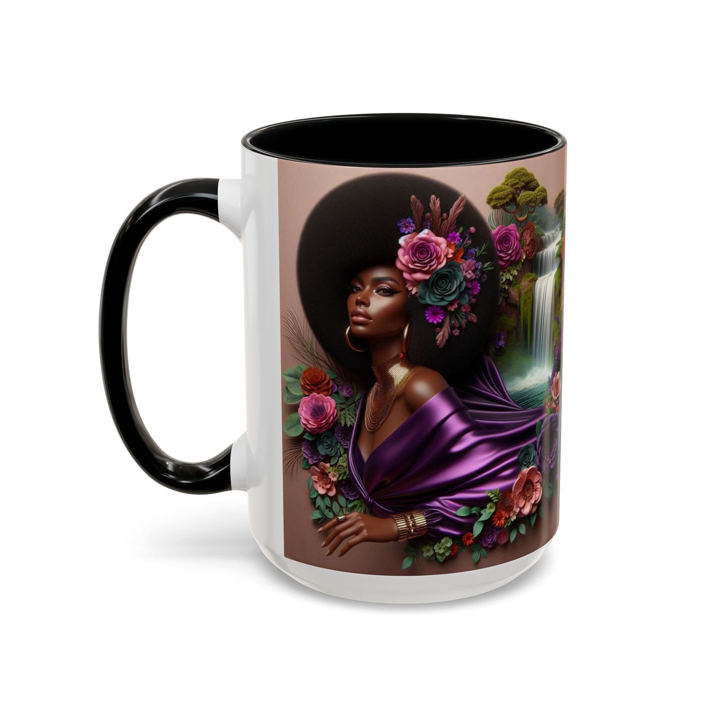 Afrocentric Accent Coffee Mug (11, 15oz) #AACM6