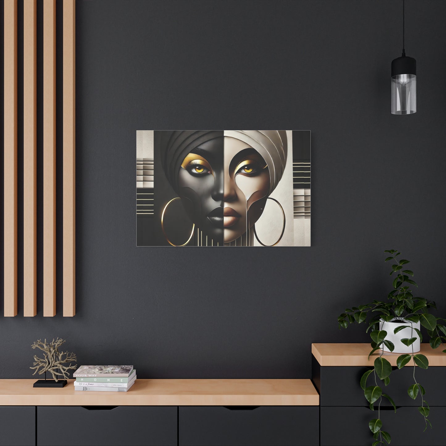 Duality Matte Canvas, Stretched, 1.25" #DLTY1