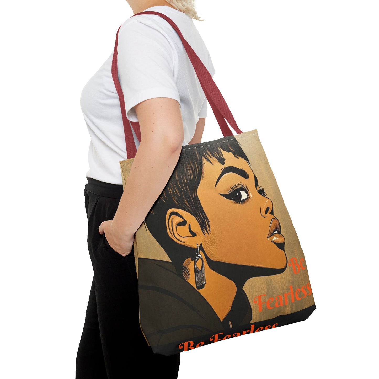 Be Fearless Tote Bag (AOP) #T12