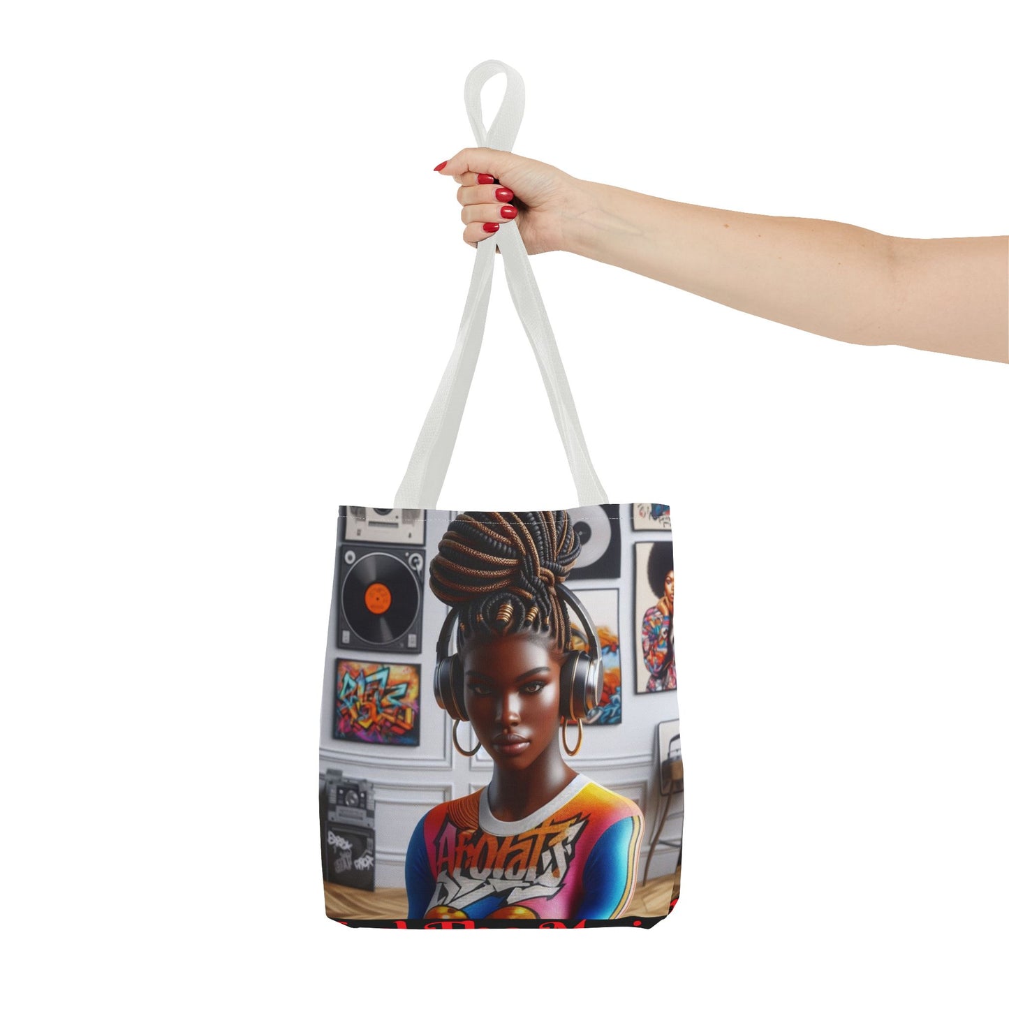 Feel The Music Tote Bag (AOP) #FM17