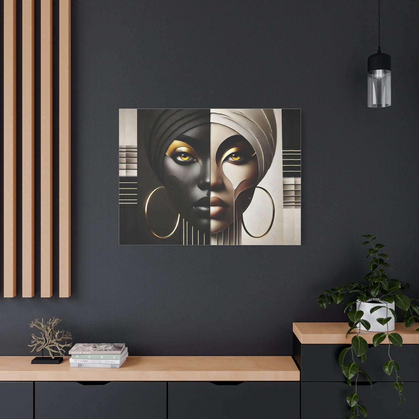 Duality Matte Canvas, Stretched, 1.25" #DLTY1