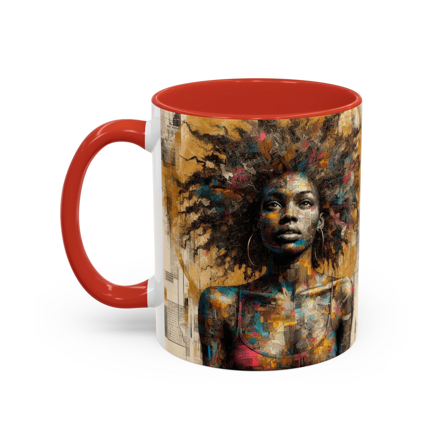Afrocentric Accent Coffee Mug (11, 15oz) #AACM1