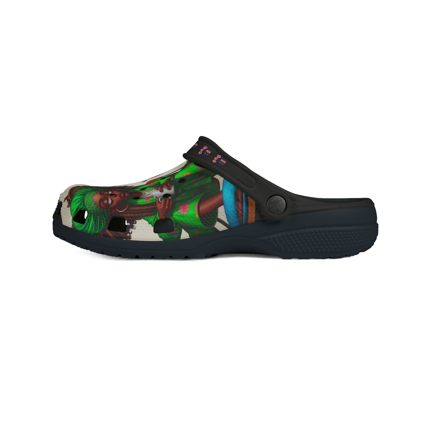 Monday Vibes EVA Foam Rubber Shoes (AOP) #MV3