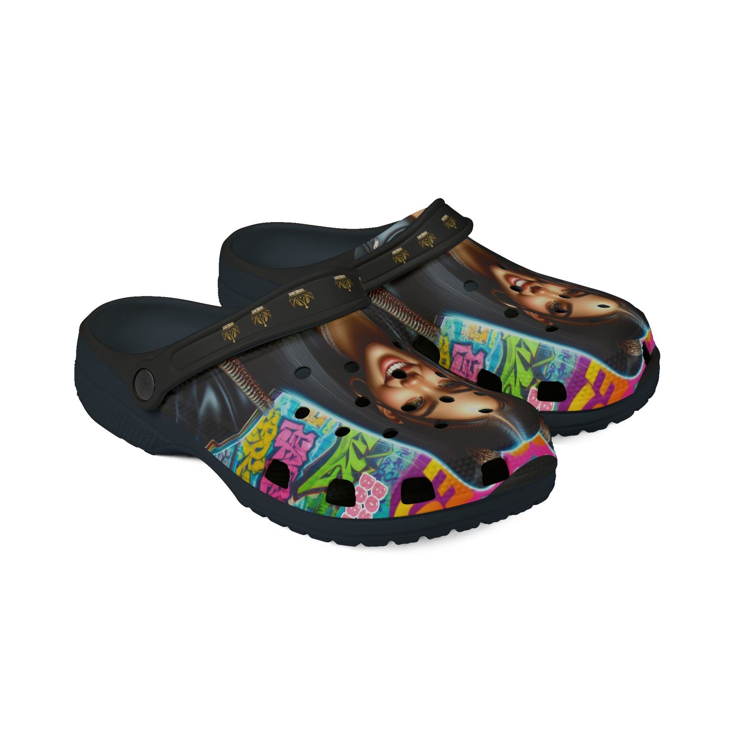 Future Boss EVA Foam Rubber Shoes (AOP) #39U