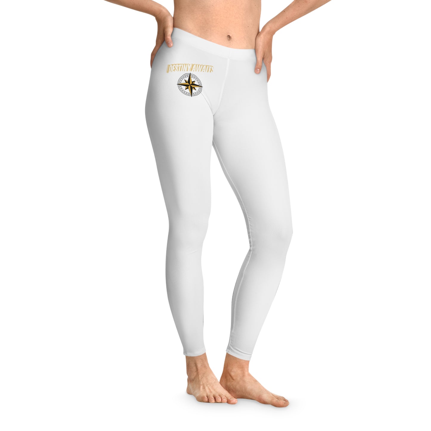 Destined For Greatness Stretchy Leggings (AOP) #D.2