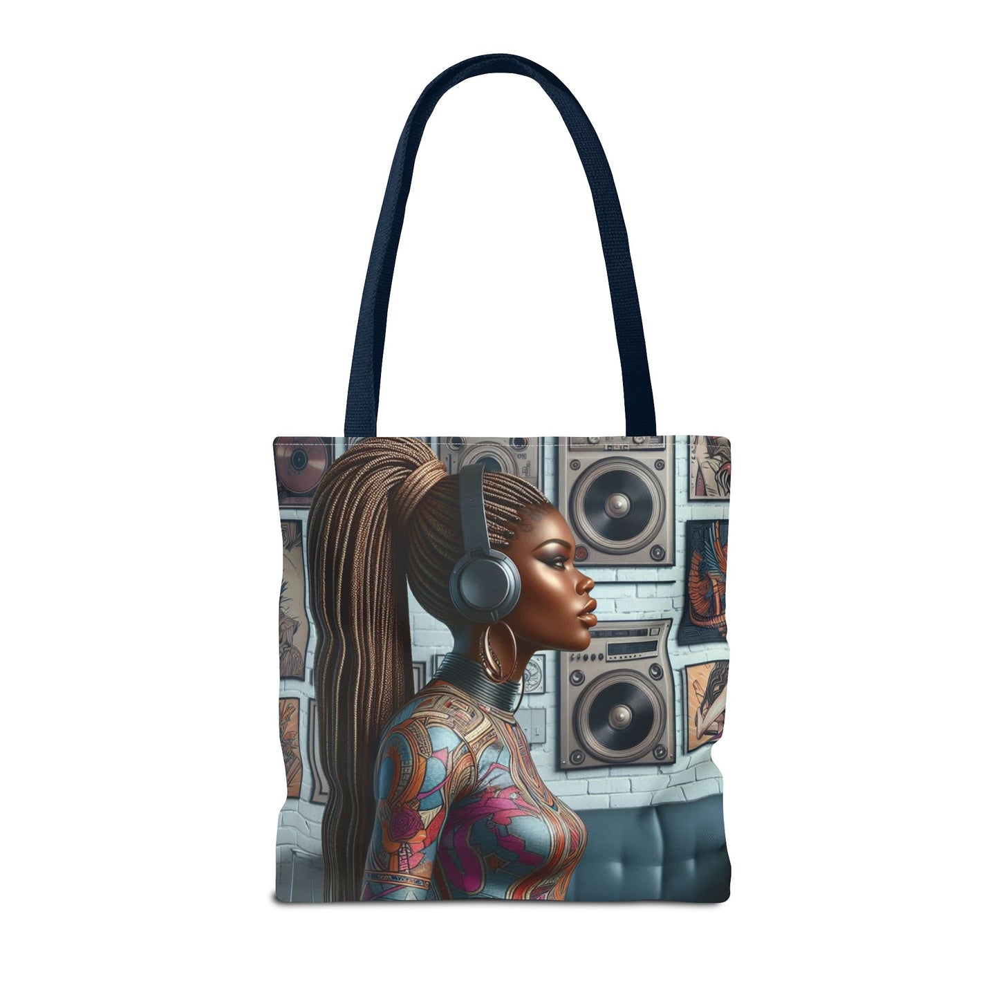 Feel The Music Tote Bag (AOP) #FM19