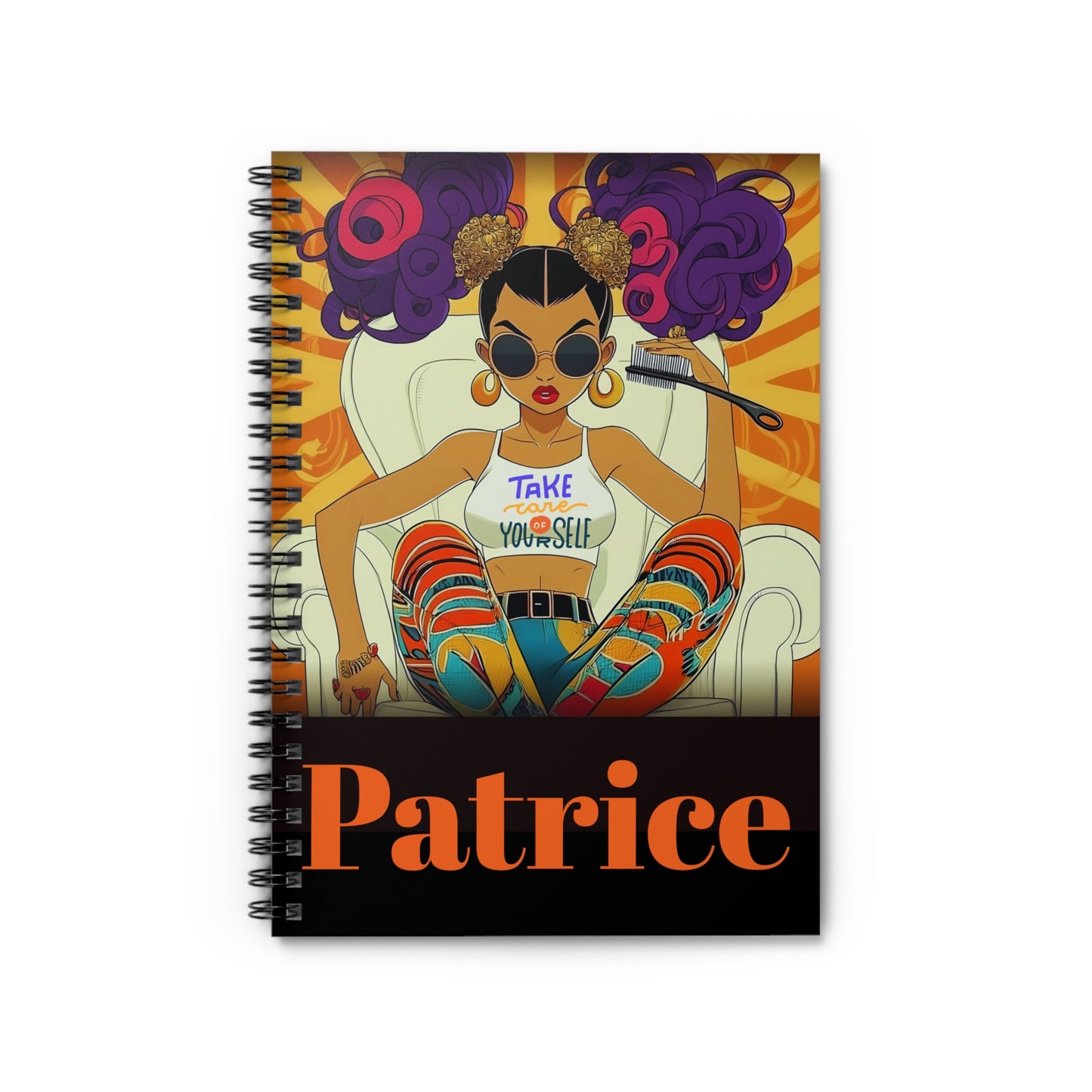 Empowerment Notebook - Motivational Journal, Take Care of Yourself, Self-Care