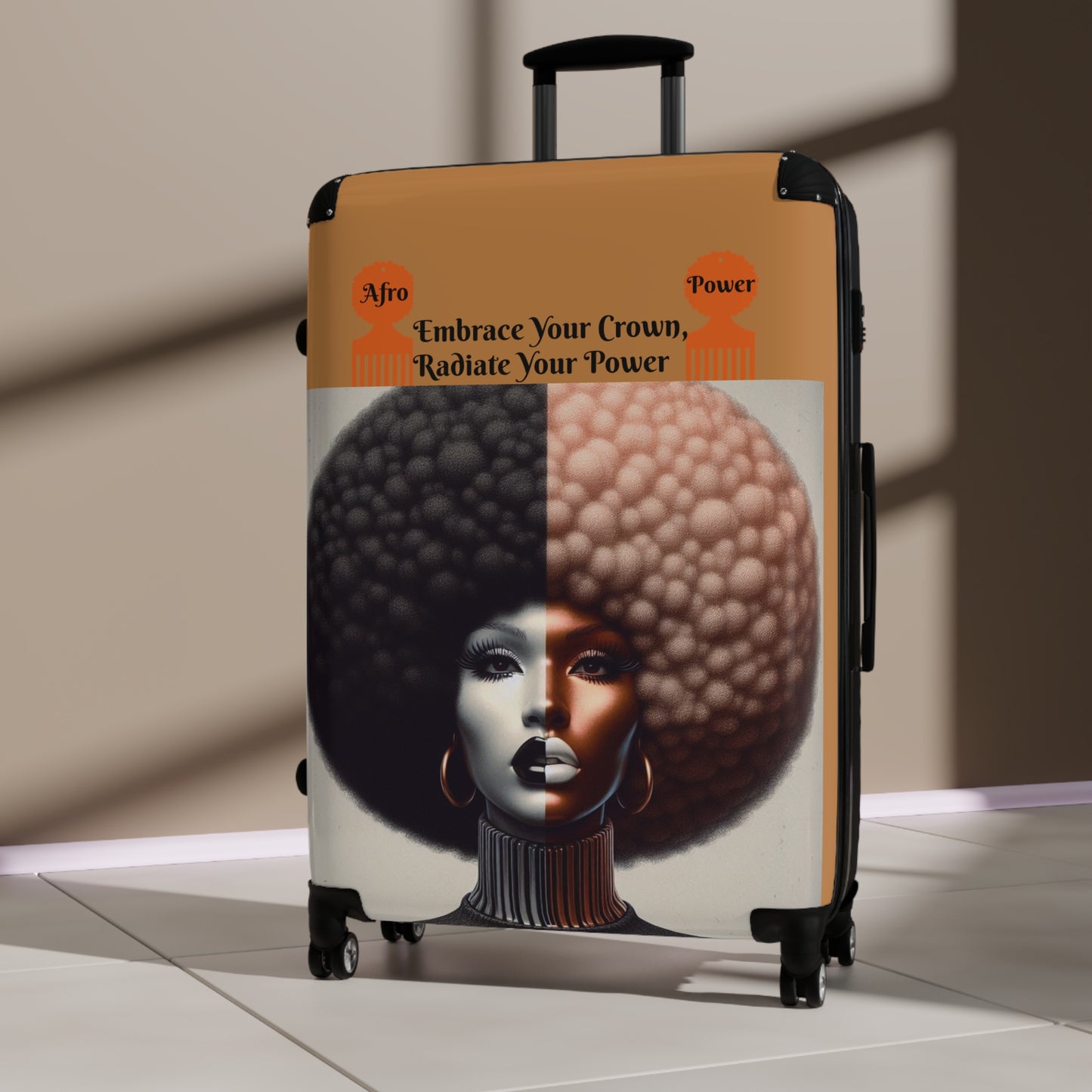 Afro Power Suitcases #AP13