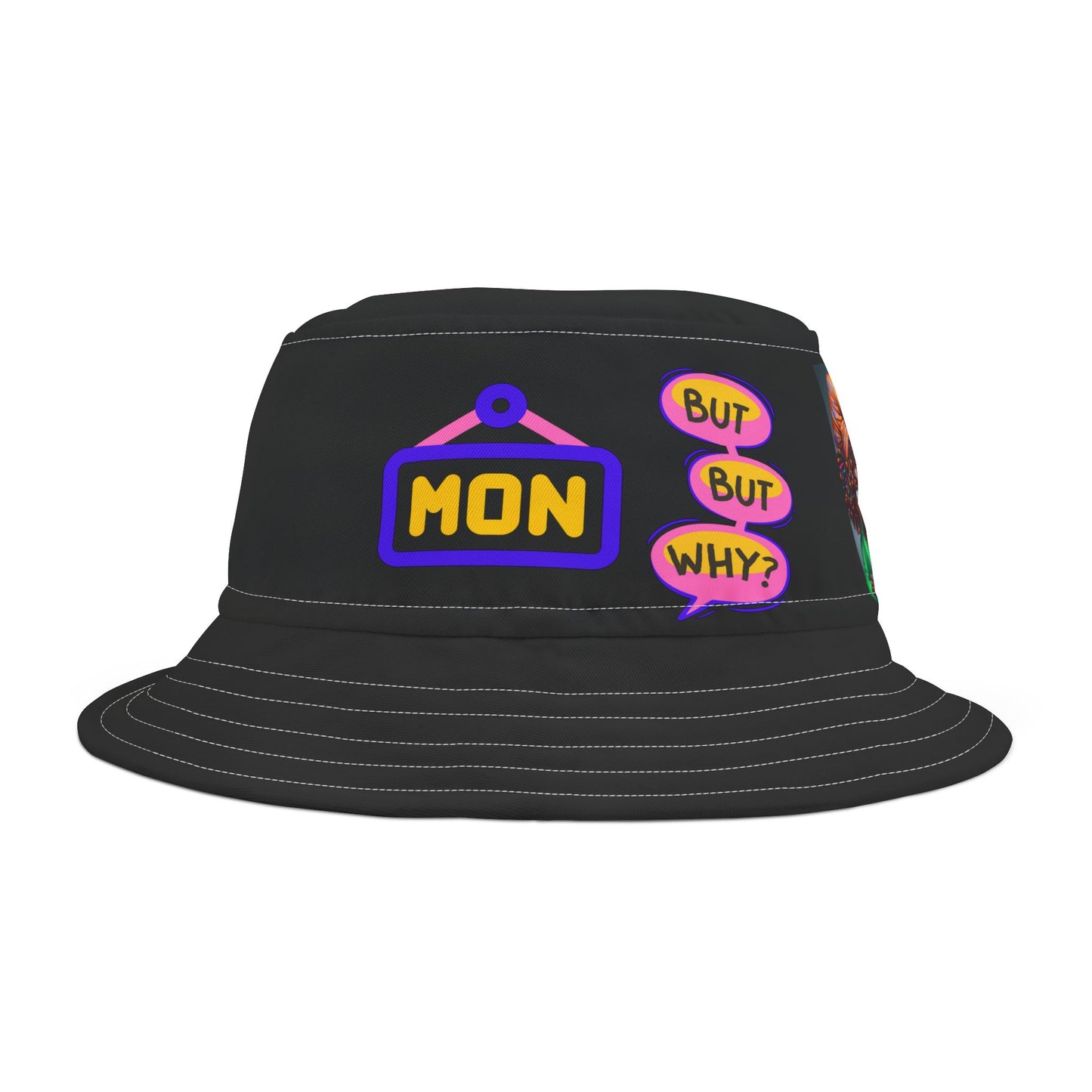 Monday Vibes Bucket Hat (AOP) #MV1