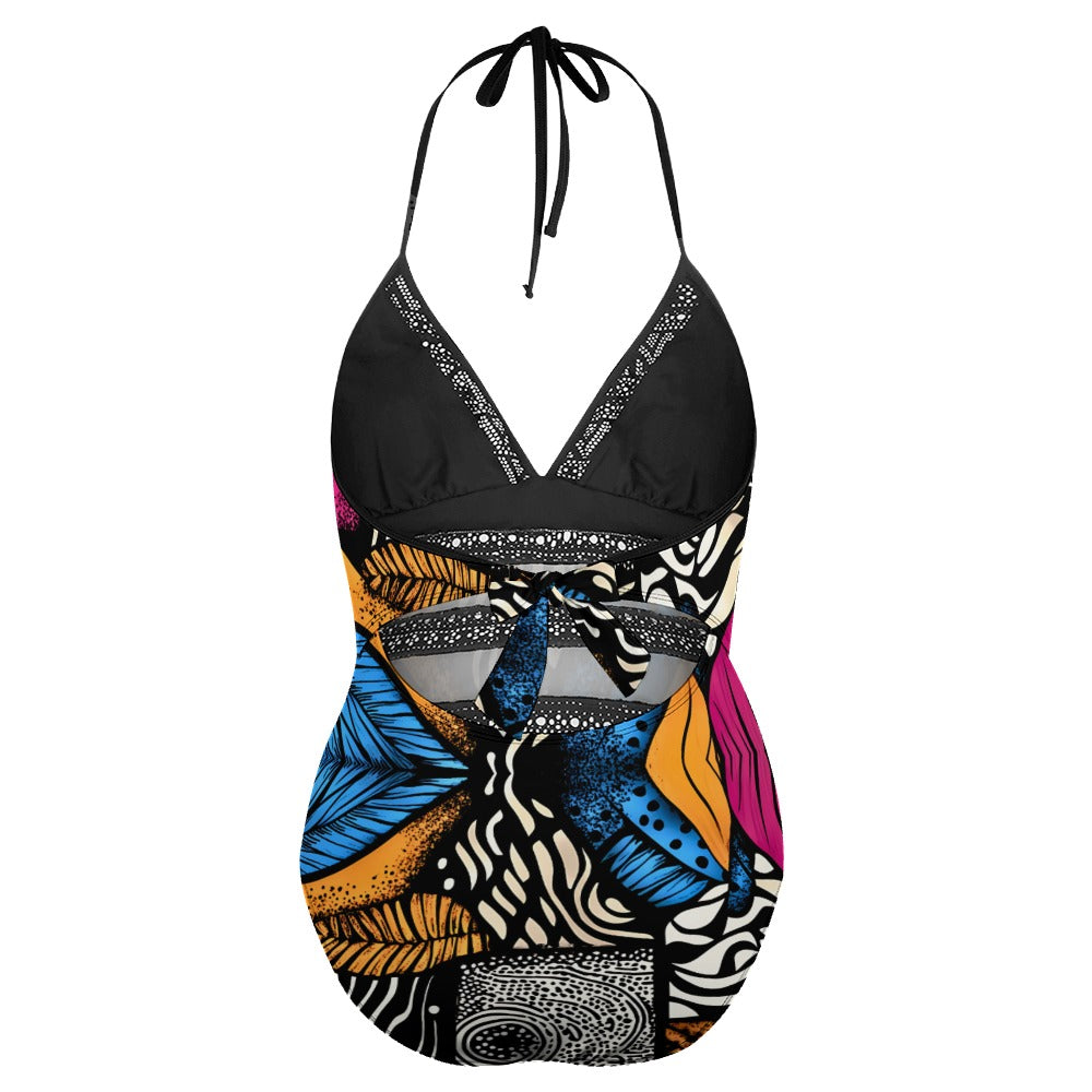 Plus size bikini swimsuit