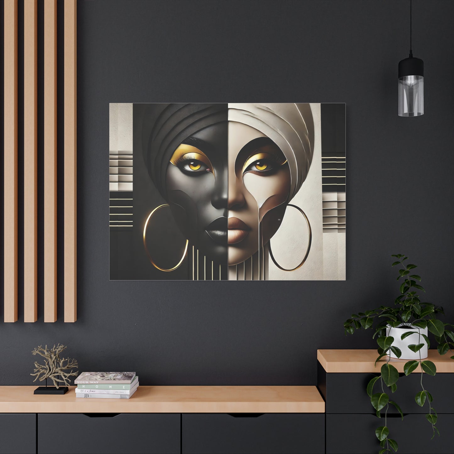Duality Matte Canvas, Stretched, 1.25" #DLTY1