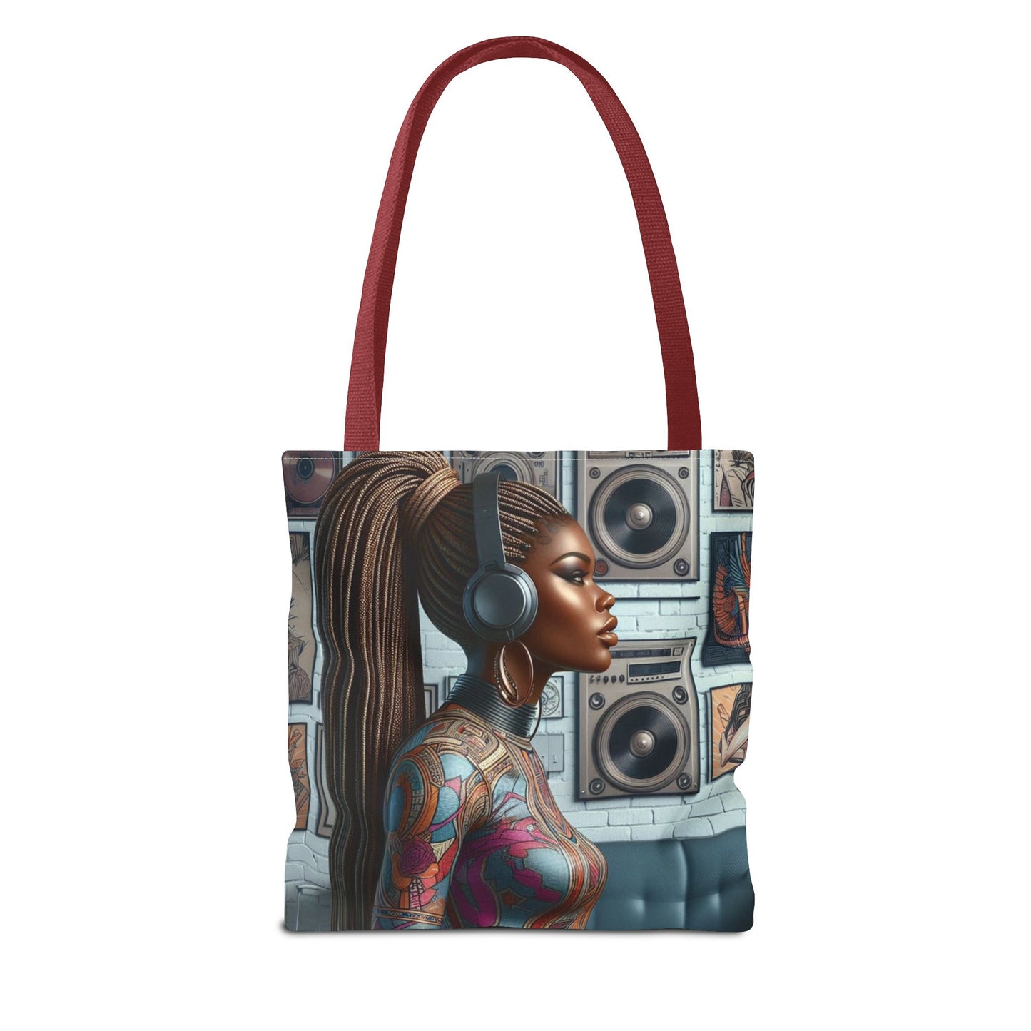 Feel The Music Tote Bag (AOP) #FM19
