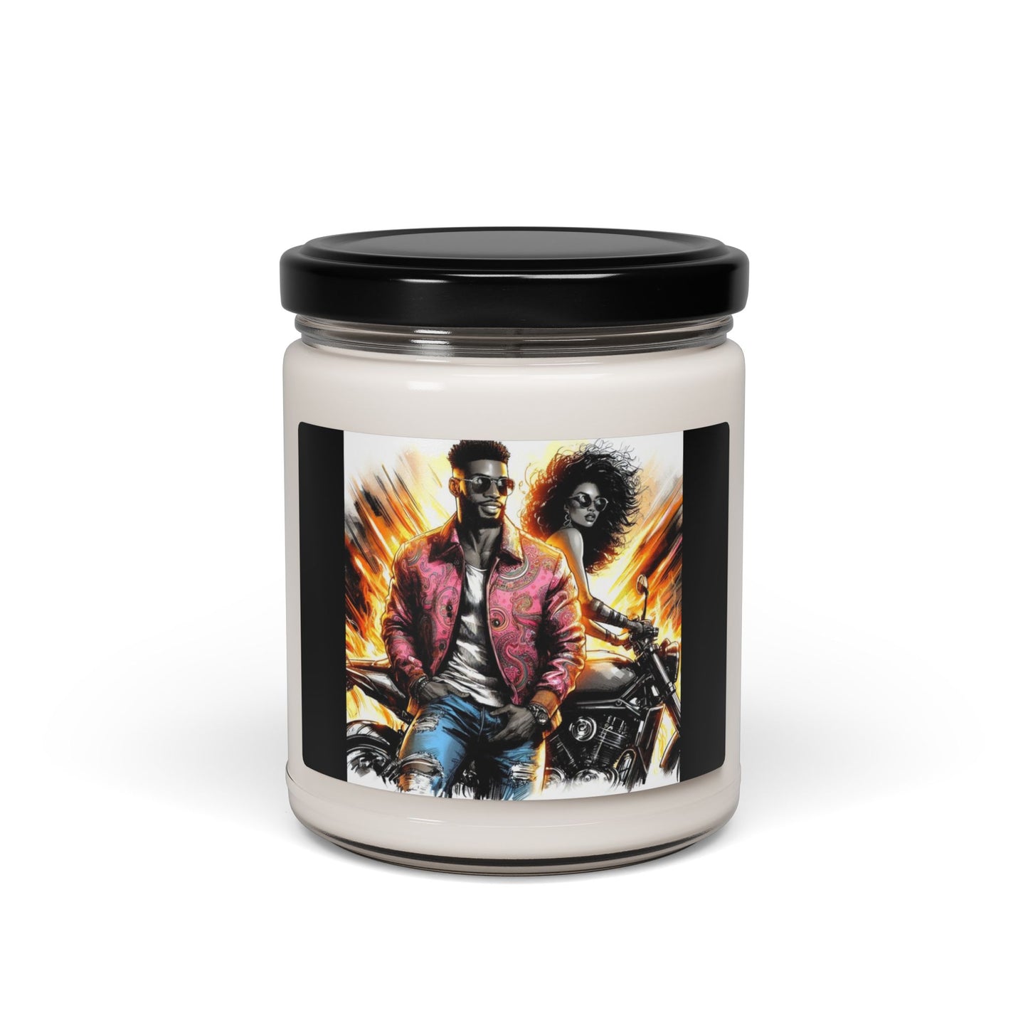 Born To Ride Scented Soy Candle, 9oz #13M