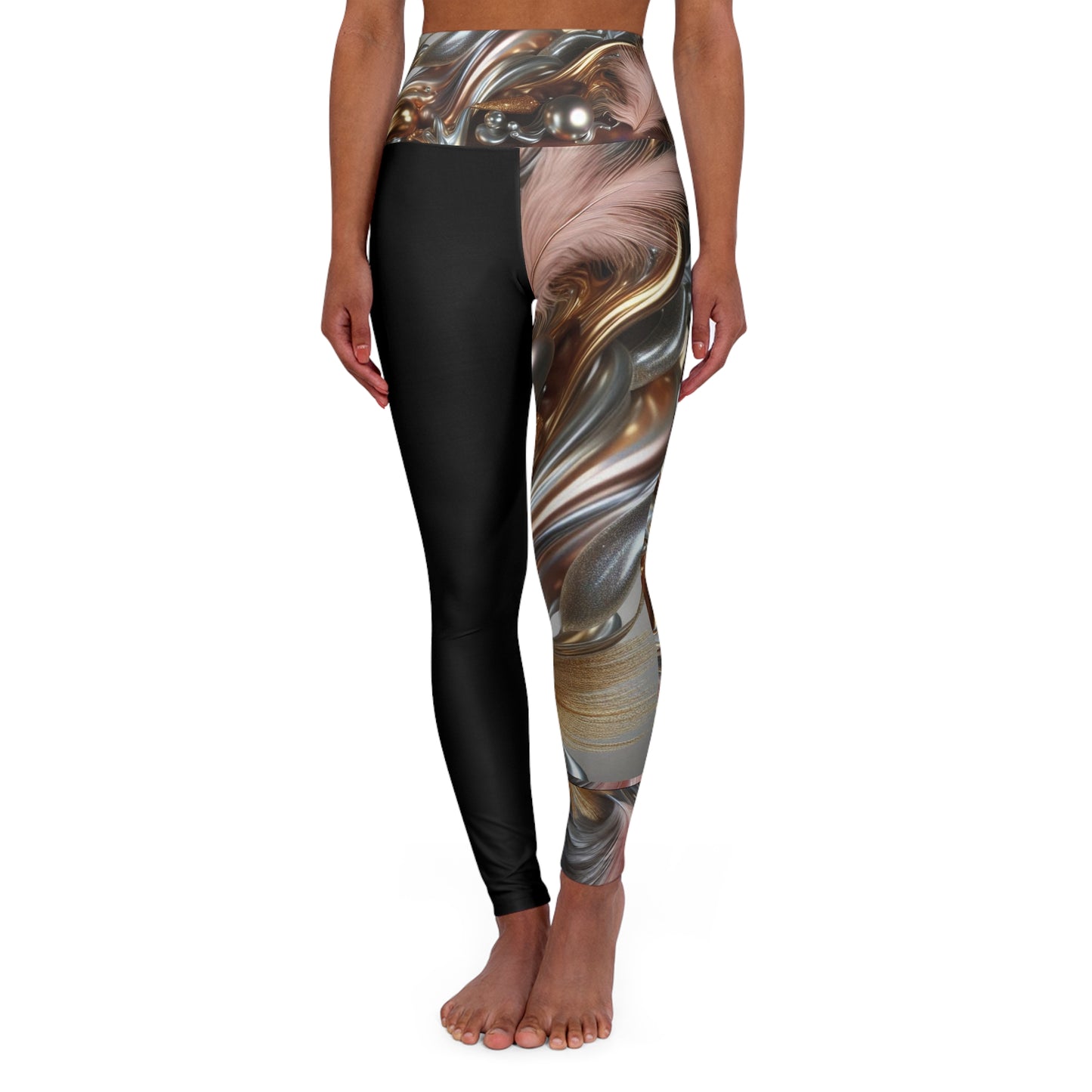 Ethereal High Waisted Yoga Leggings (AOP) #EC3