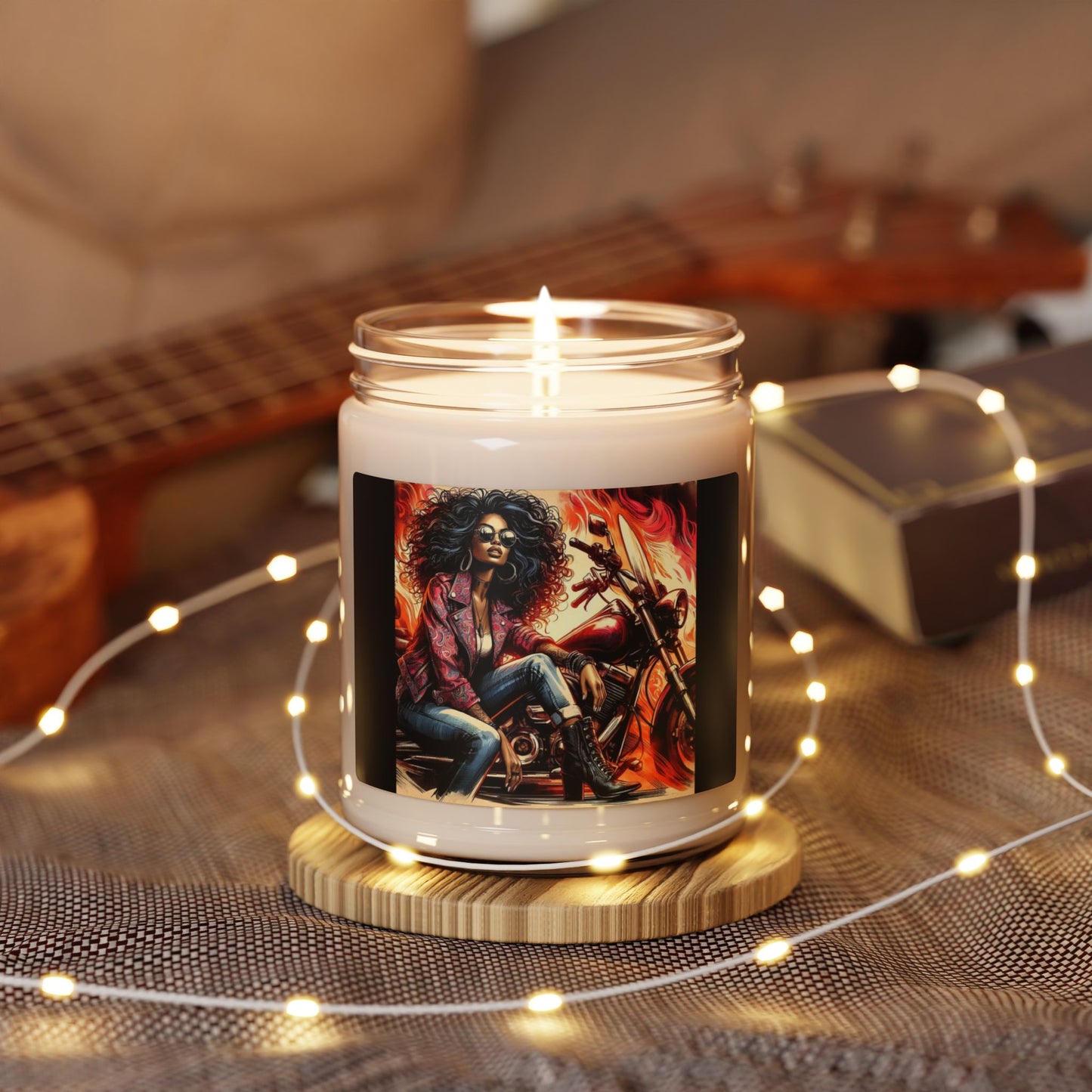 Born To Ride Scented Soy Candle, 9oz #13M