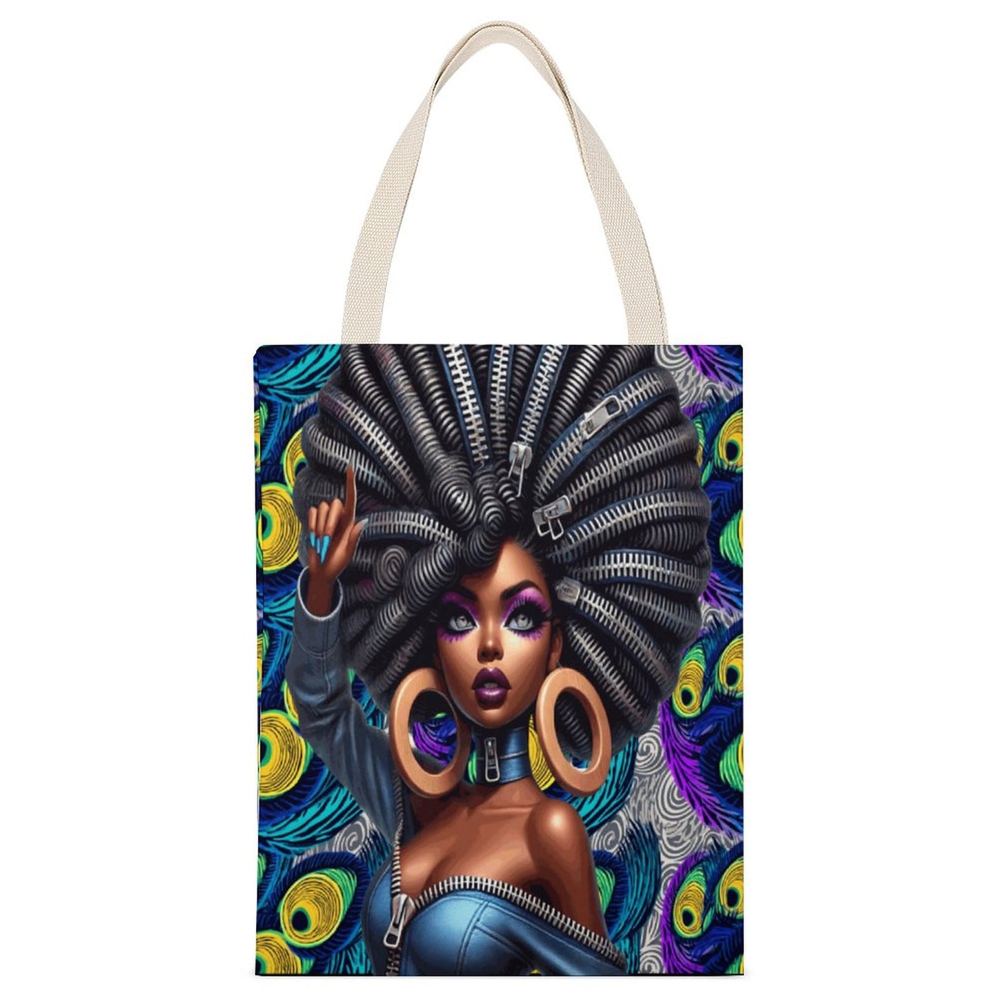 Tote Canvas Bag (Dual-sided Printing)