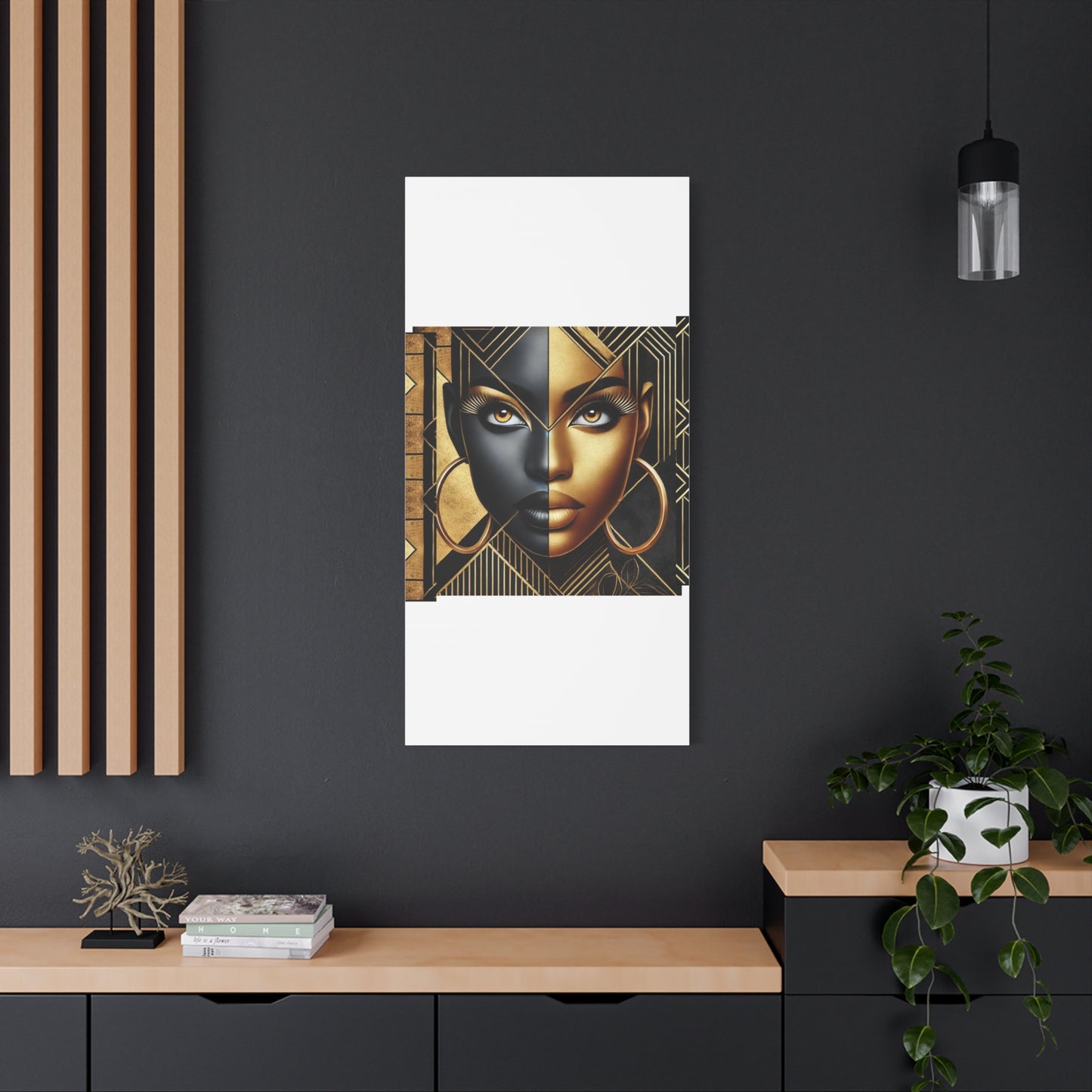 Amber Radiance Matte Canvas, Stretched, 1.25" #AR1