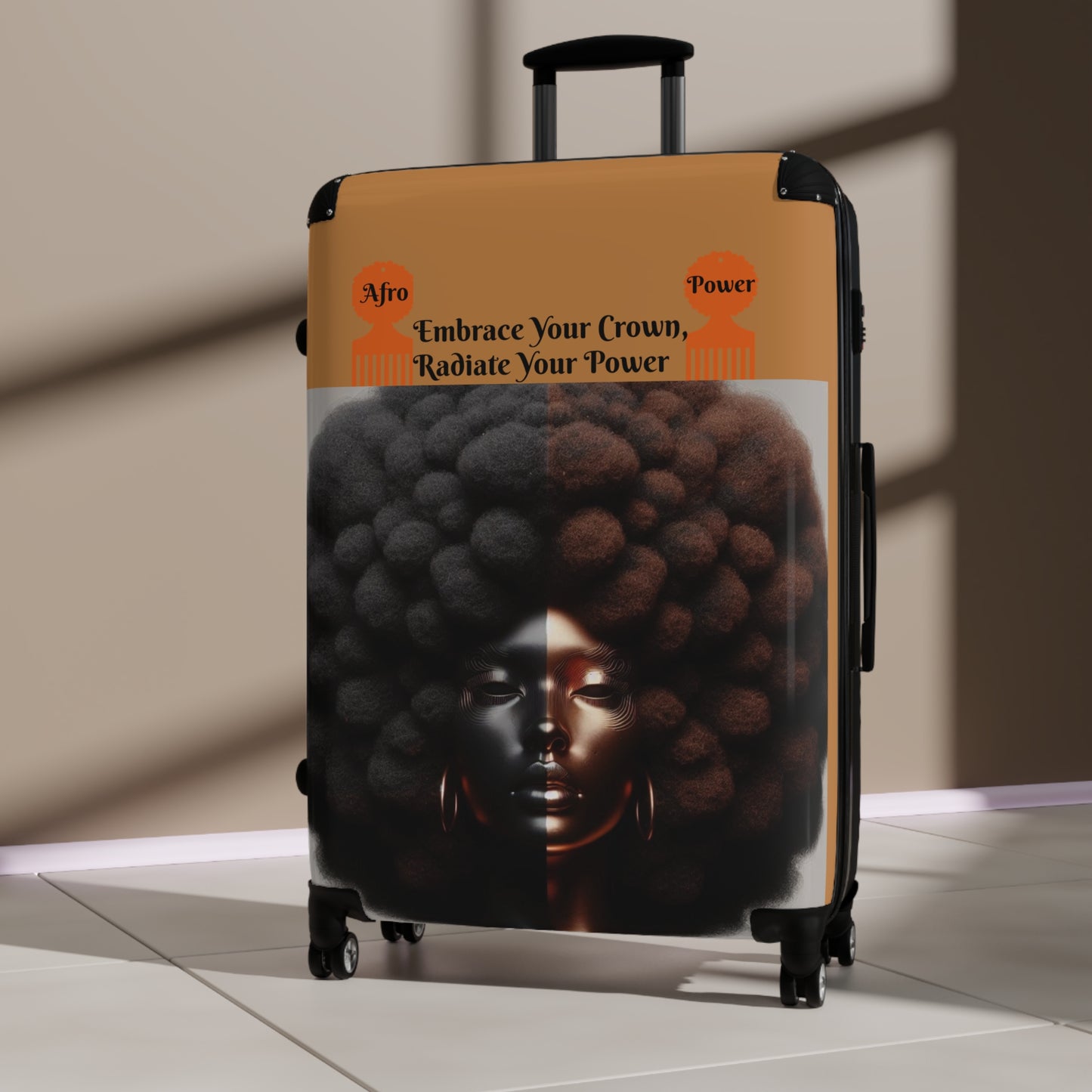 Afro Power Suitcases #AP8