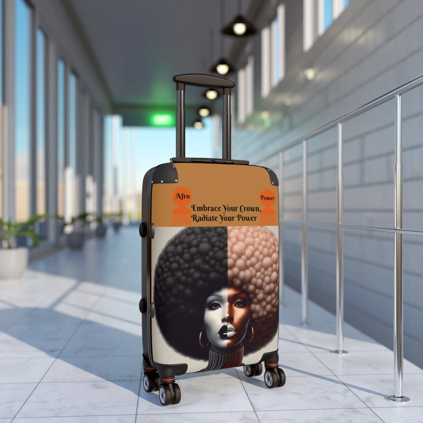 Afro Power Suitcases #AP13