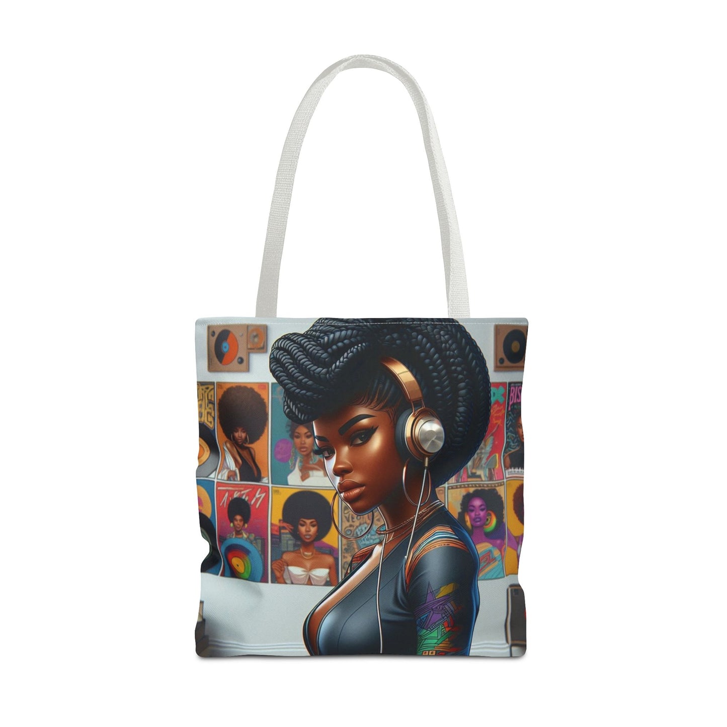 Feel The Music Tote Bag (AOP) #FM8