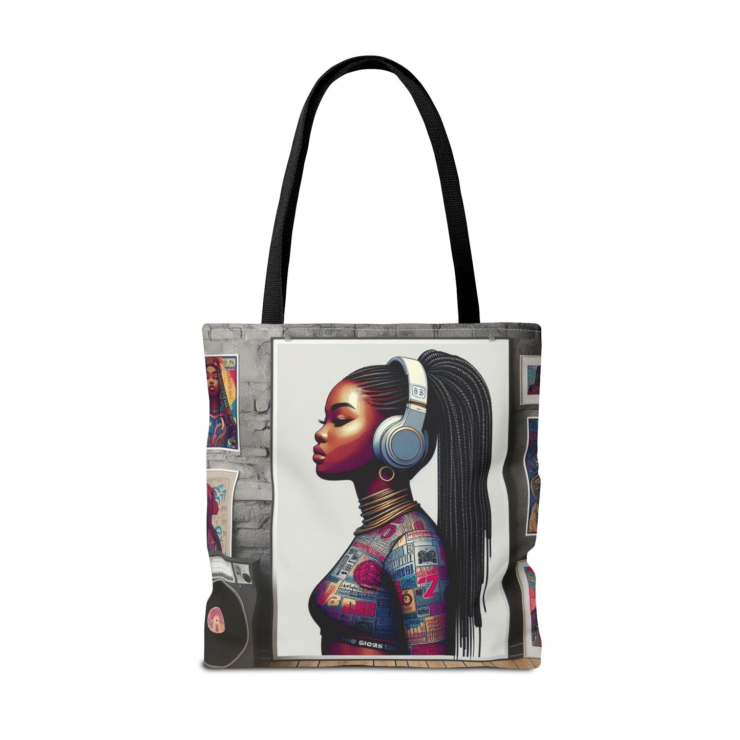 Feel The Music Tote Bag (AOP) #FM3