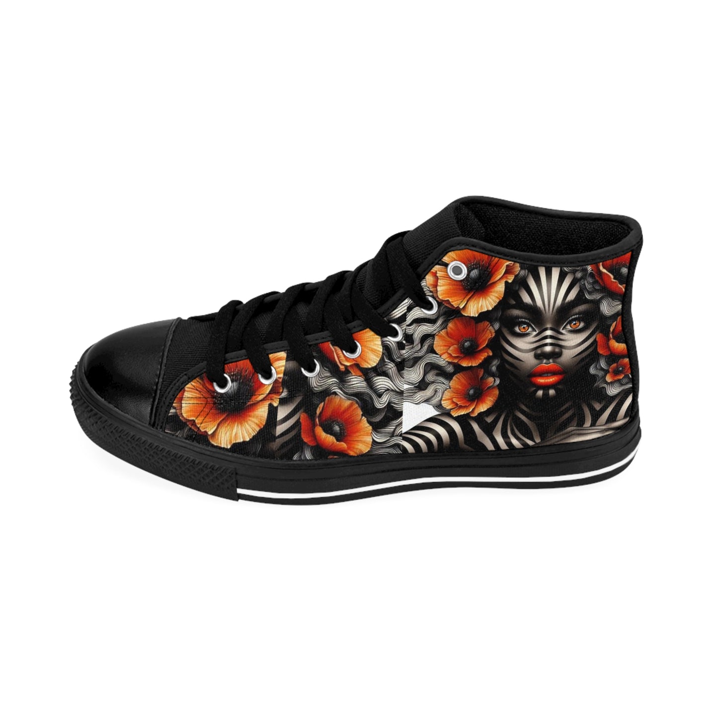 Zebra Fantasy Women's Classic Sneakers #ZF15