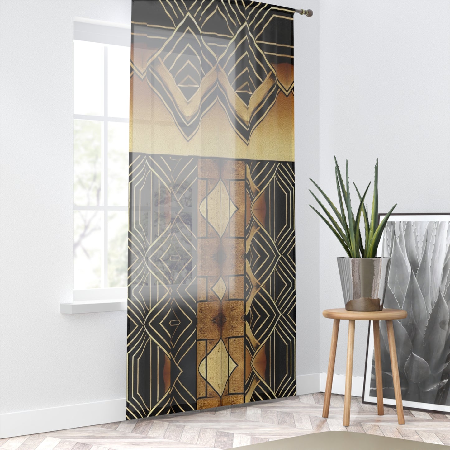 Amber Radiance Window Curtain #AR1