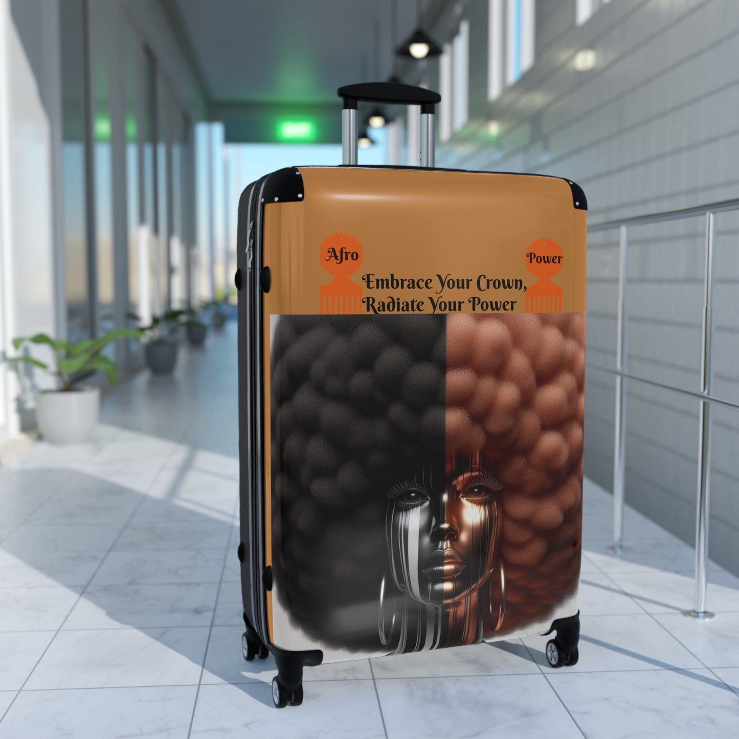 Afro Power Suitcases #AP6