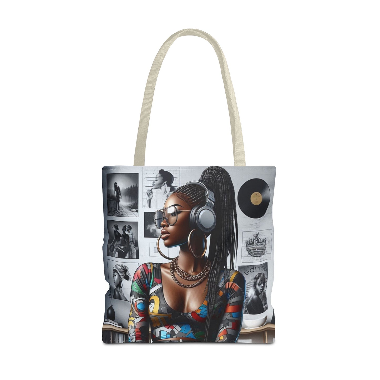 Feel The Music Tote Bag (AOP) #FM14