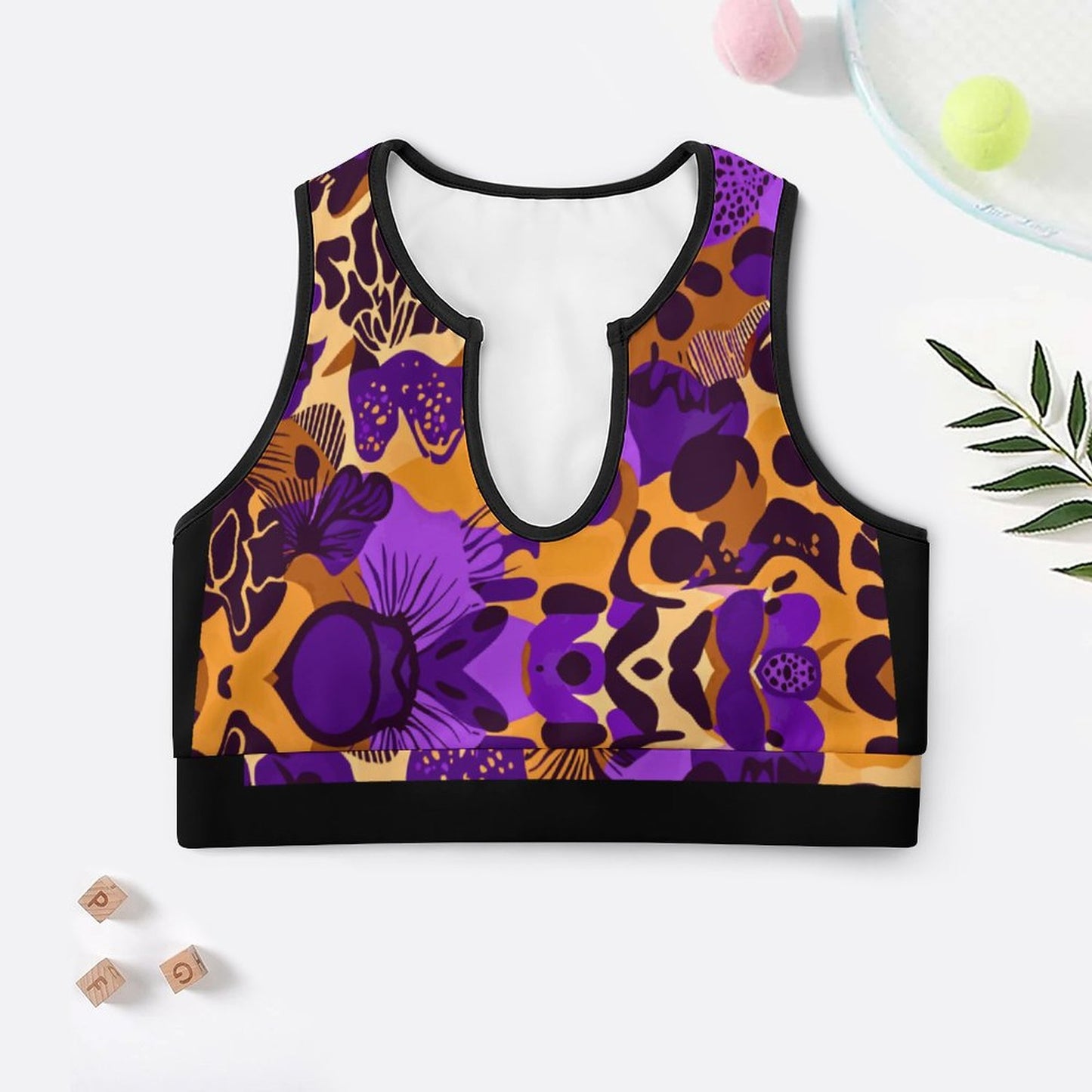 Custom Printed Yoga Tank Tops YJ053 (All-Over Printing)