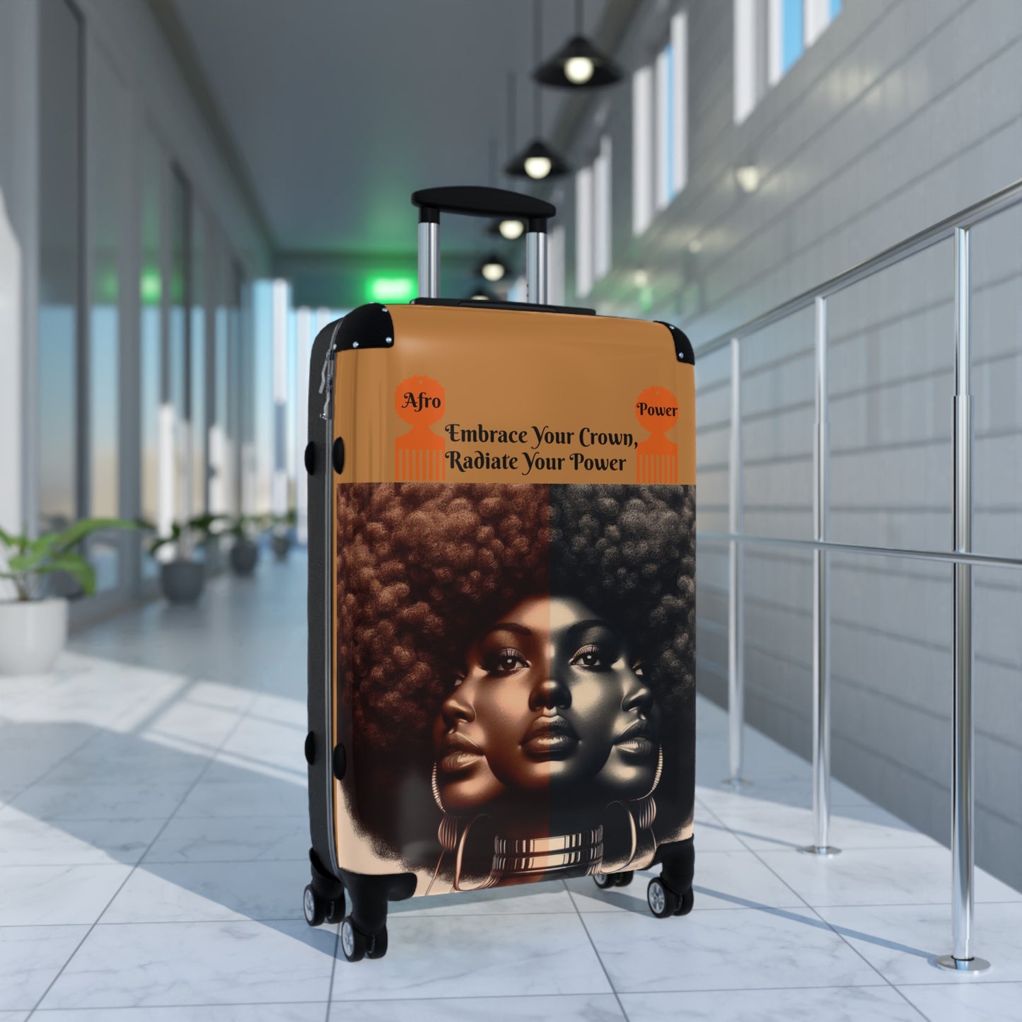 Afro Power Suitcases #AP7