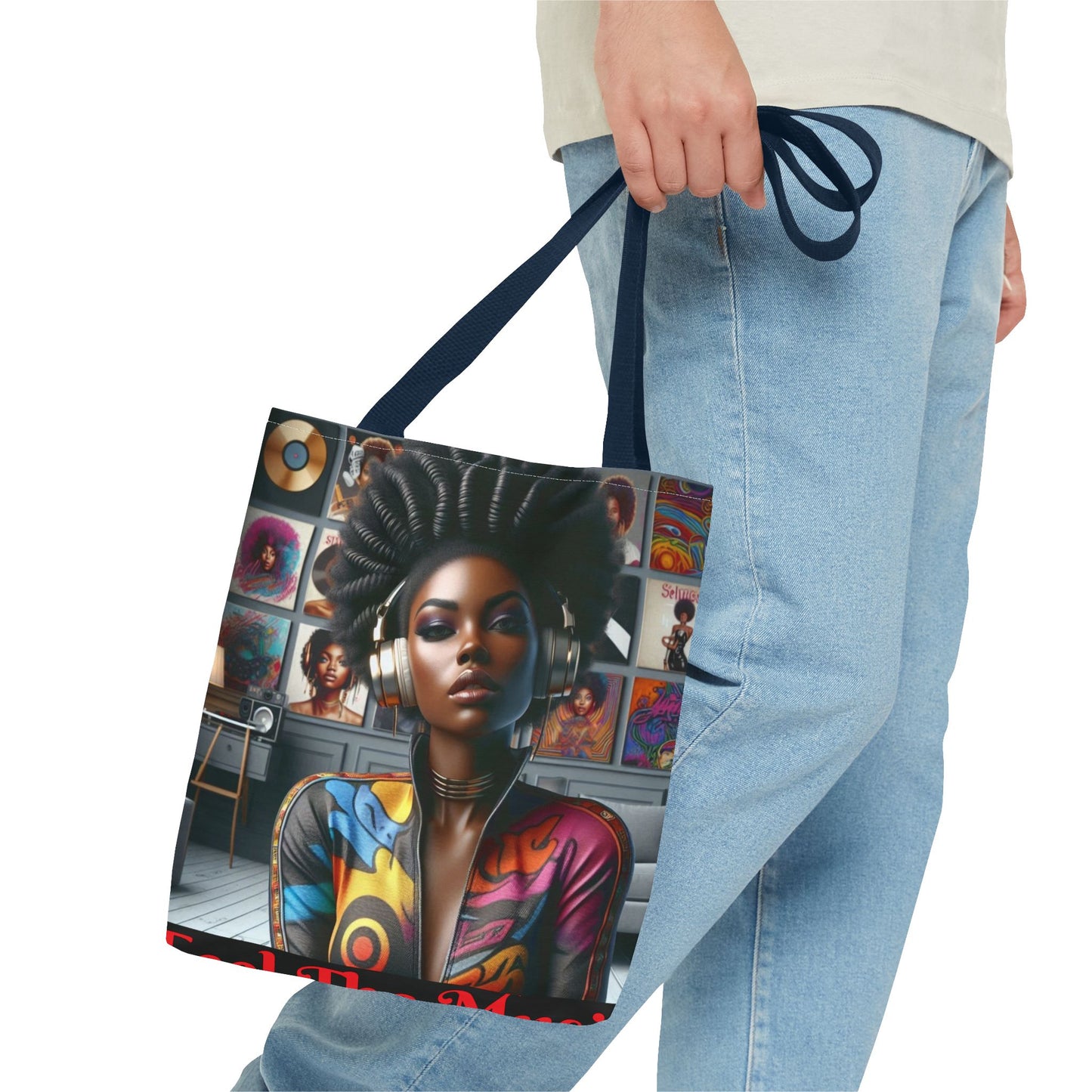 Feel The Music Tote Bag (AOP) #FM18