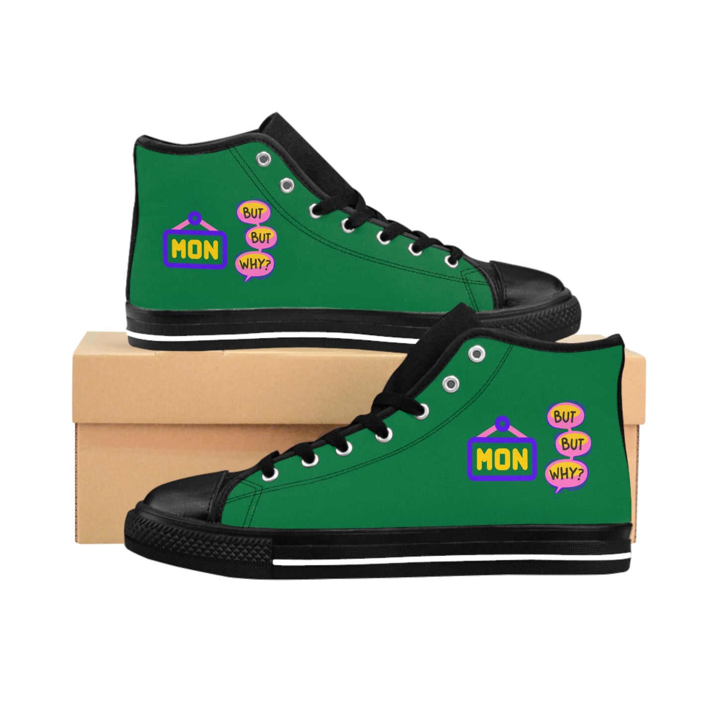 Monday Vibes Women's Classic Sneakers #MV1