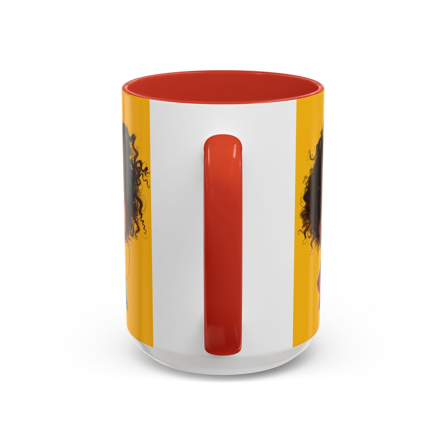 Enter At Your Own Risk Accent Coffee Mug (11, 15oz) #EYOR2