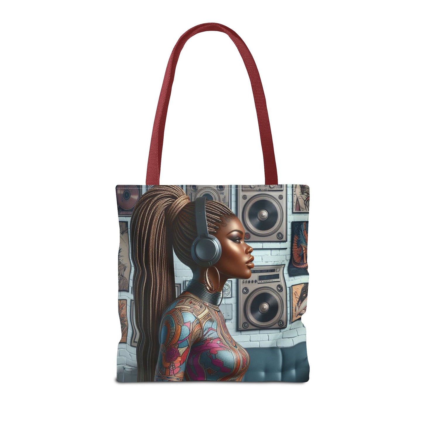 Feel The Music Tote Bag (AOP) #FM19