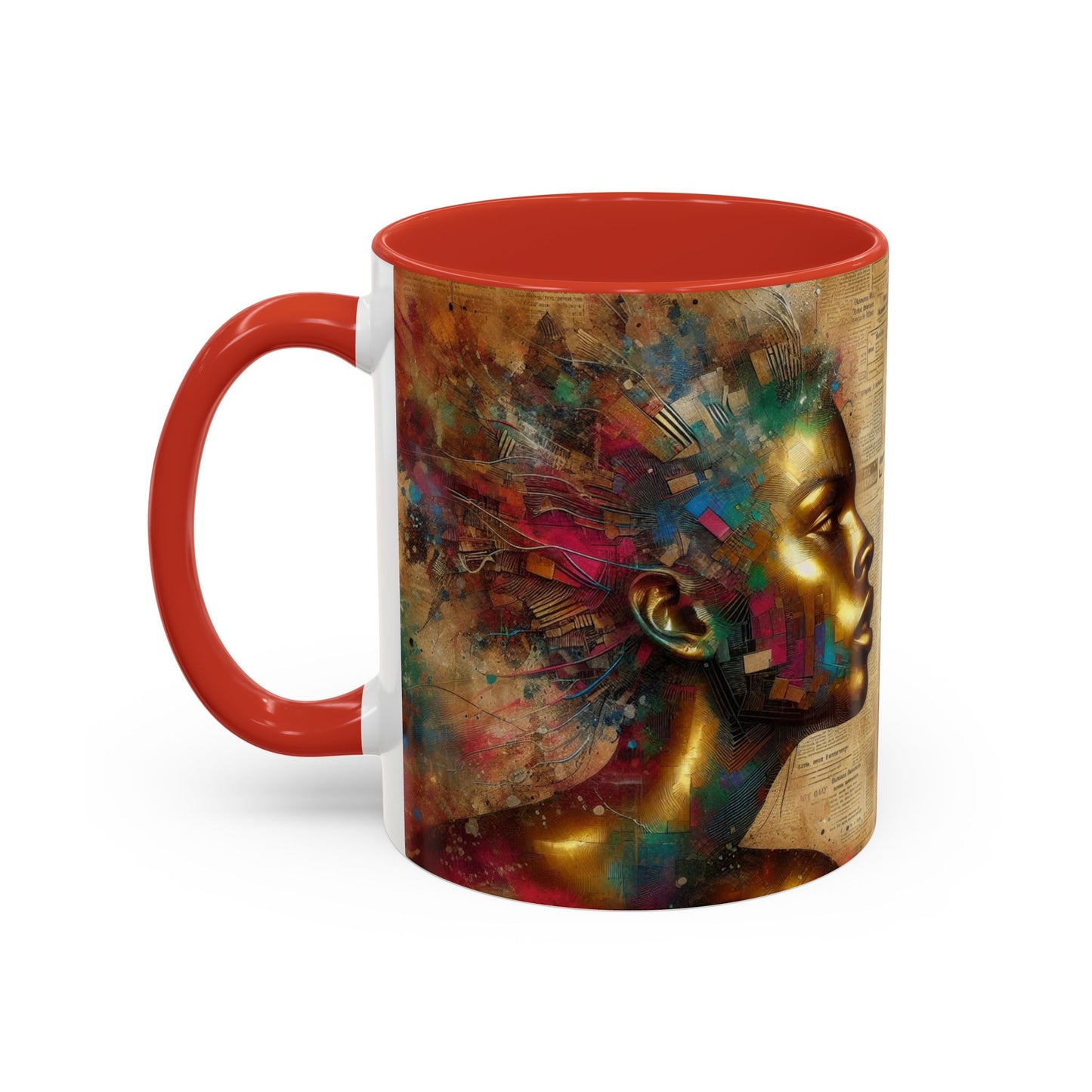 Afrocentric Accent Coffee Mug (11, 15oz) #AACM4