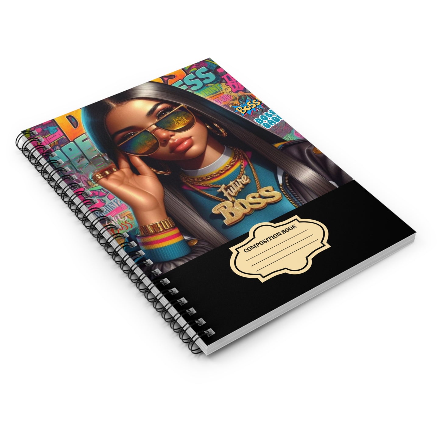 Back to School Affirmations Spiral Notebook - Ruled Line #25