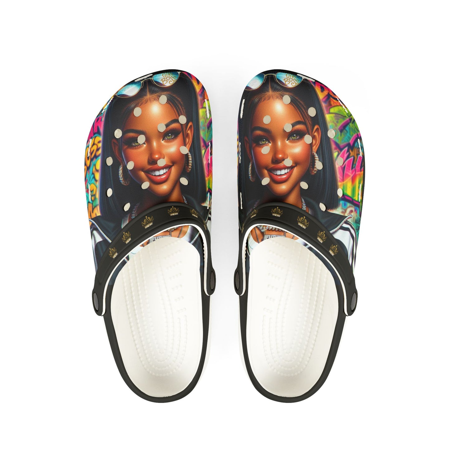 Future Boss EVA Foam Rubber Shoes (AOP) #41U
